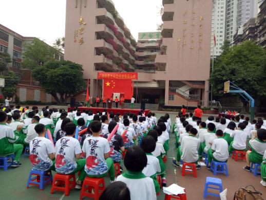 各备课组送祝福给学生